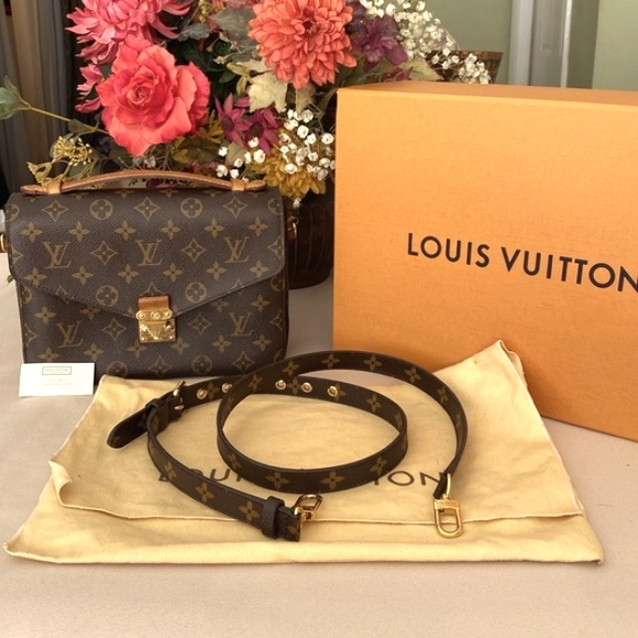 LOUIS VUITTON , Auth monogram pochette Métis crossbody , satchel. - Picture 3 of 16